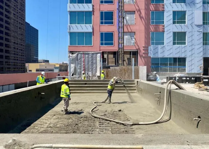 geometric pool construction