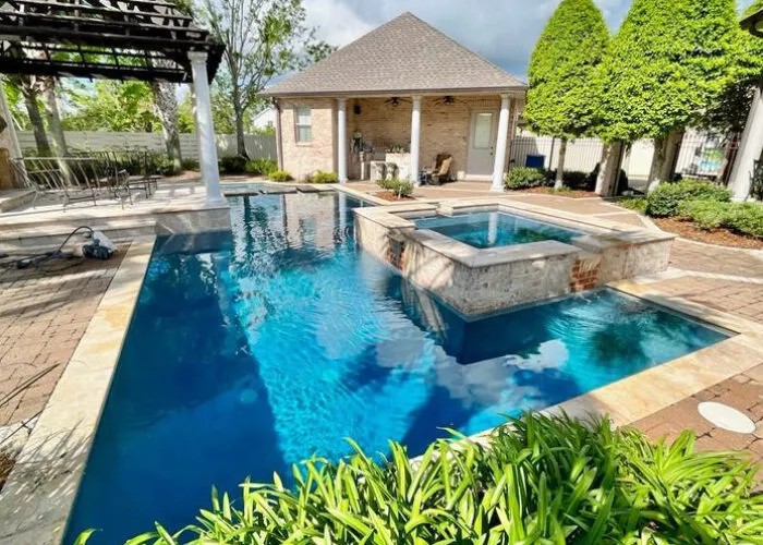 pool and spa
